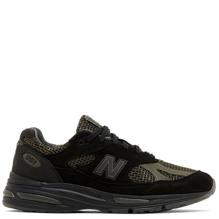 New Balance 991V2 Miuk Stone Island (Black)