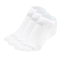 NEW BALANCE PRF COTTON FLAT KNIT NO SHOW 3 PAIR WHITE LAS95123WT