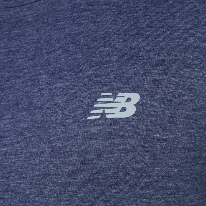ФУТБОЛКА NEW BALANCE HEATHERTECH BLUE  MT41070NNH