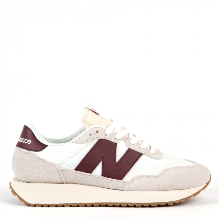 New Balance 237 Grey/Burgundy