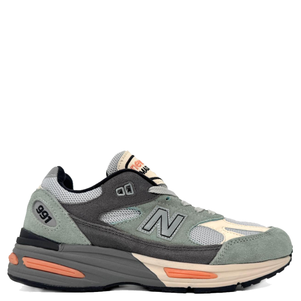 New Balance 991 Mint/Grey/Beige