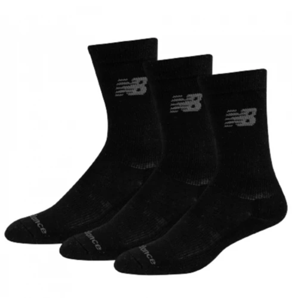 Шкарпетки New Balance Performance Cotton Cushioned Crew 3P LAS95363BK