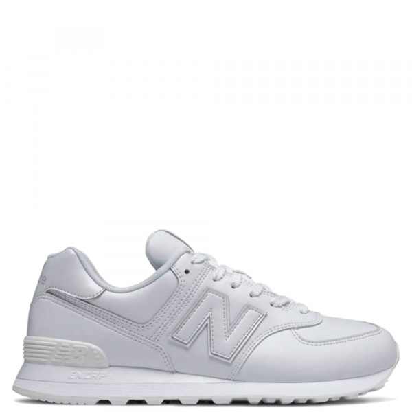 New Balance 574 White Leather
