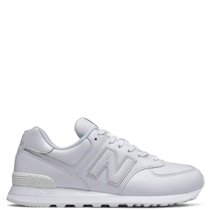 New Balance 574 White Leather