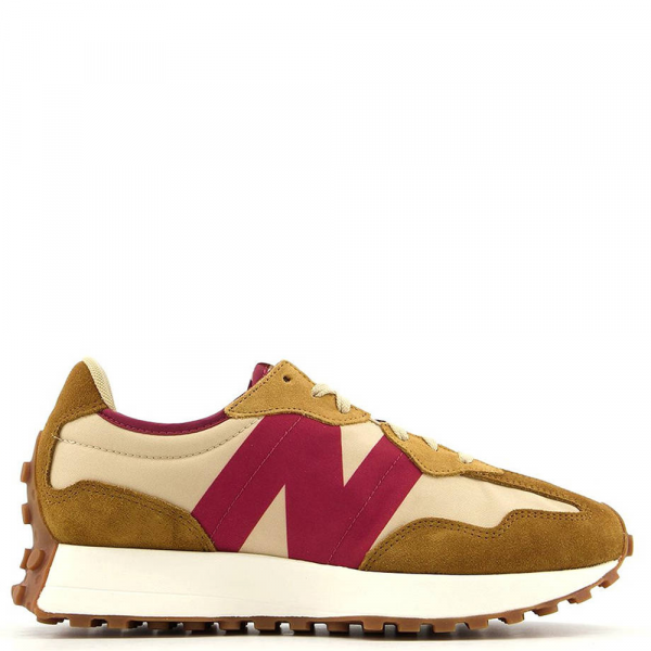 New Balance 327 Khaki Maroon
